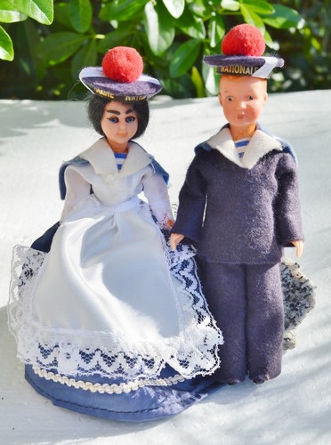 Joli couple poupees - poupees, / 